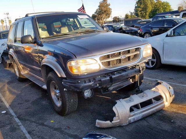 1FMZU32E5XZB12459 - 1999 FORD EXPLORER BLUE photo 1