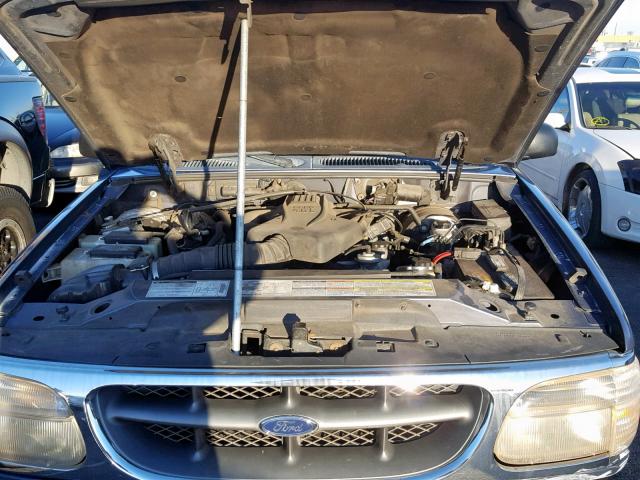 1FMZU32E5XZB12459 - 1999 FORD EXPLORER BLUE photo 7