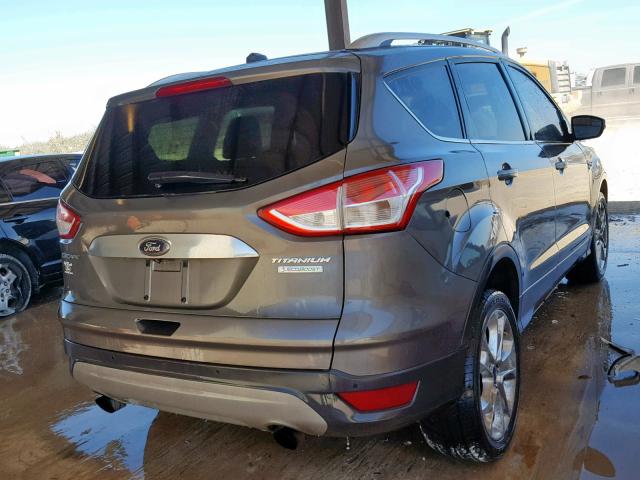 1FMCU0J97EUB66185 - 2014 FORD ESCAPE TIT GRAY photo 4