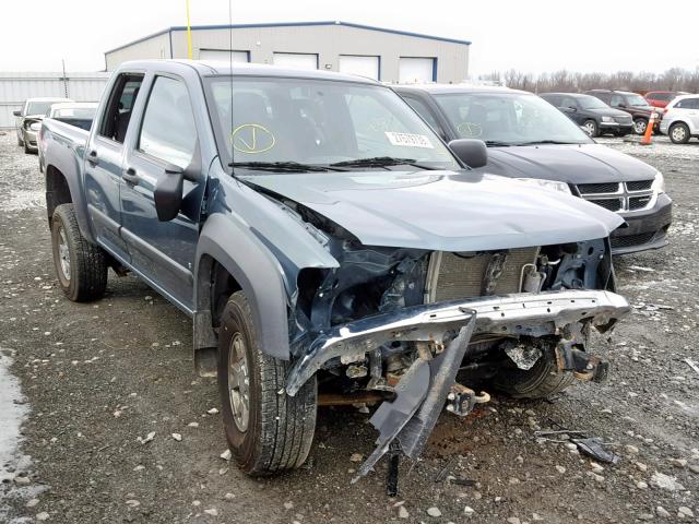 1GCDT13E278178297 - 2007 CHEVROLET COLORADO BLUE photo 1