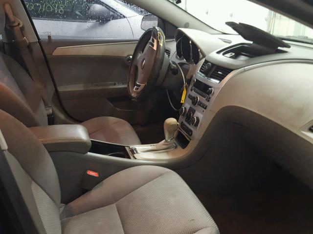 1G1ZC5E17BF272051 - 2011 CHEVROLET MALIBU 1LT BLACK photo 5