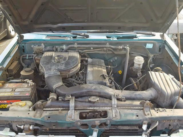 1N6SD11S3SC321757 - 1995 NISSAN TRUCK E/XE GREEN photo 7