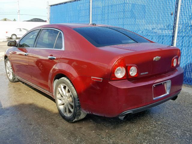 1G1ZK57738F257334 - 2008 CHEVROLET MALIBU LTZ BURGUNDY photo 3