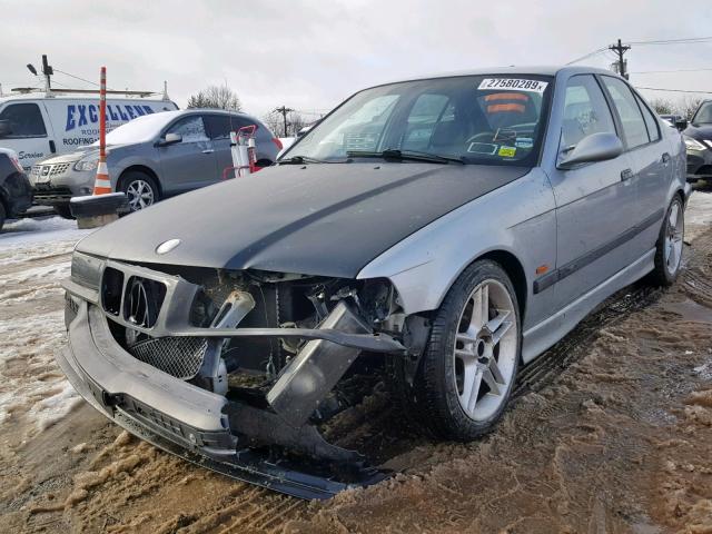 WBSCD0325VEE12449 - 1997 BMW M3 AUTOMAT SILVER photo 2