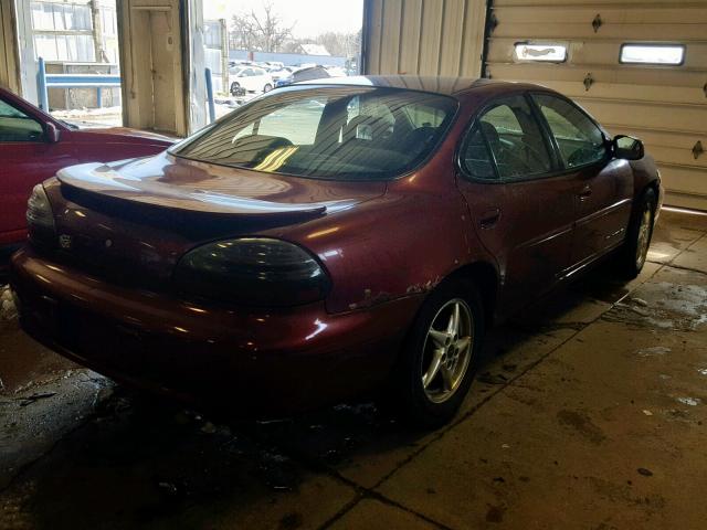 1G2WK52J63F136551 - 2003 PONTIAC GRAND PRIX 勃艮第红 照片 4