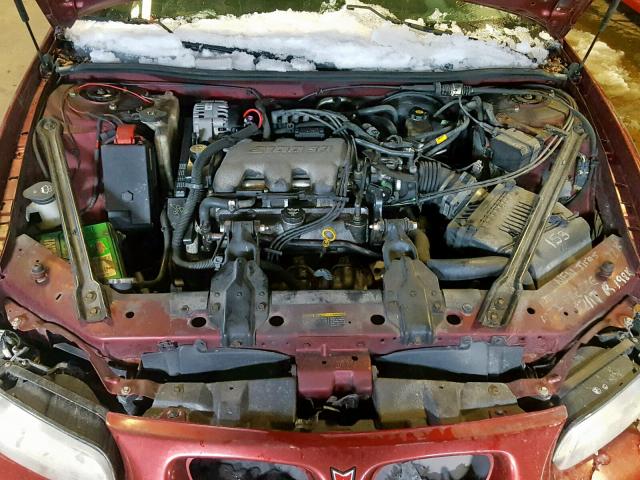 1G2WK52J63F136551 - 2003 PONTIAC GRAND PRIX 勃艮第红 照片 7