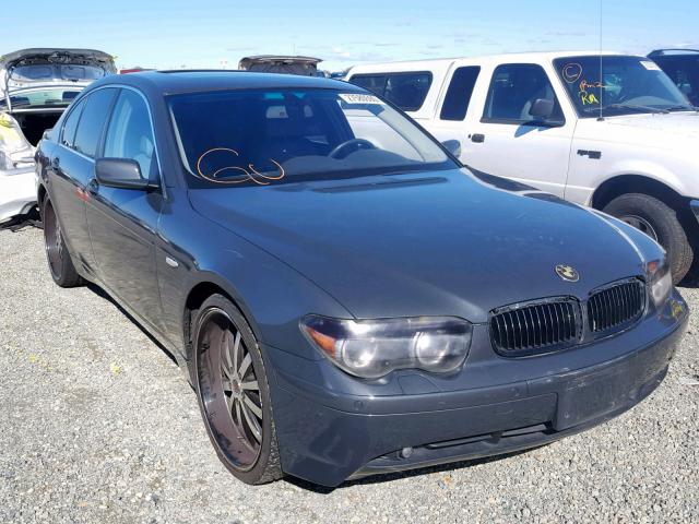 WBAGL63462DP56836 - 2002 BMW 745 I GRAY photo 1