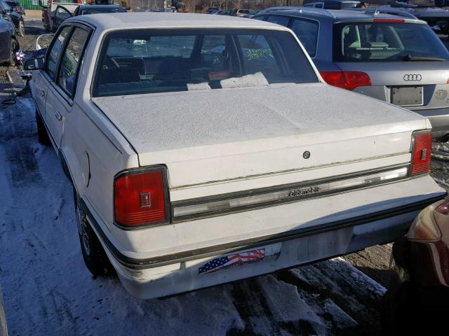 1G3AJ51W2HG314575 - 1987 OLDSMOBILE CUTLASS CI WHITE photo 3