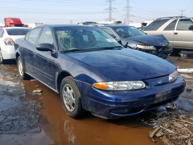 1G3NK52F84C239072 - 2004 OLDSMOBILE ALERO GX BLUE photo 1