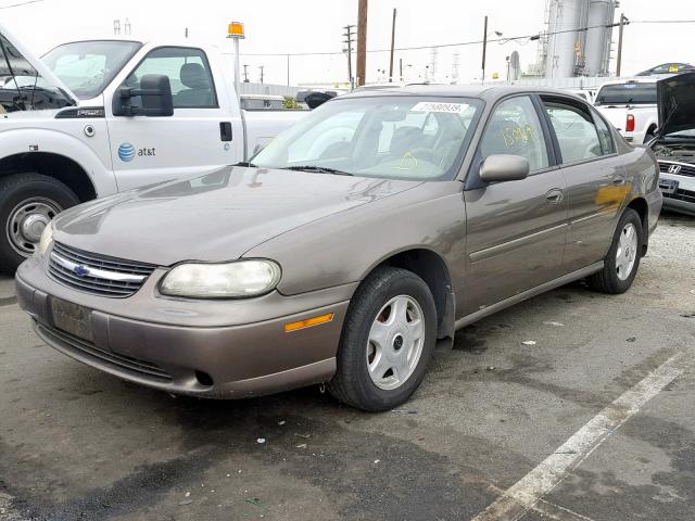 1G1NE52J416198955 - 2001 CHEVROLET MALIBU LS BROWN photo 2