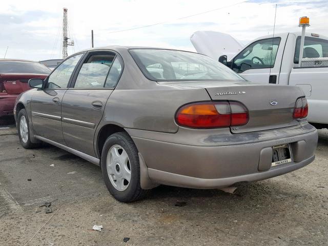 1G1NE52J416198955 - 2001 CHEVROLET MALIBU LS BROWN photo 3