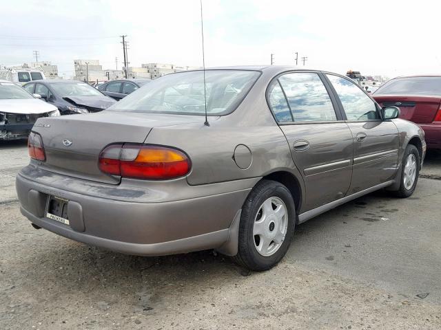 1G1NE52J416198955 - 2001 CHEVROLET MALIBU LS BROWN photo 4