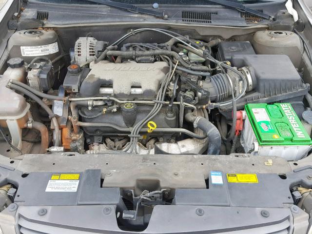1G1NE52J416198955 - 2001 CHEVROLET MALIBU LS BROWN photo 7