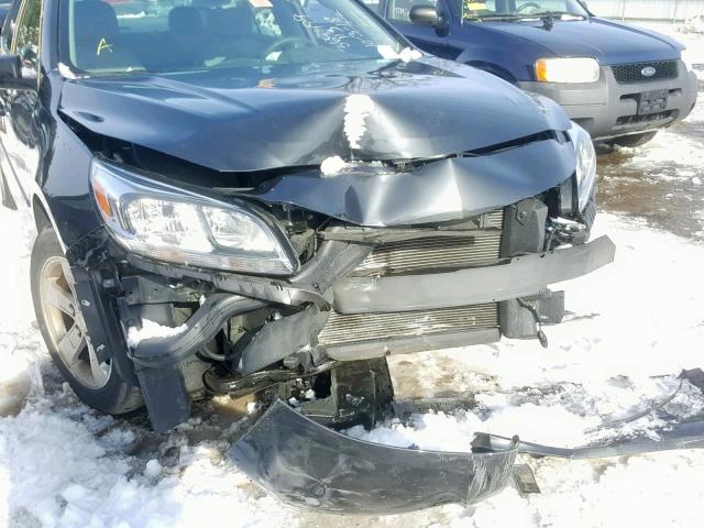 1G11B5SL4FF225992 - 2015 CHEVROLET MALIBU LS CHARCOAL photo 9