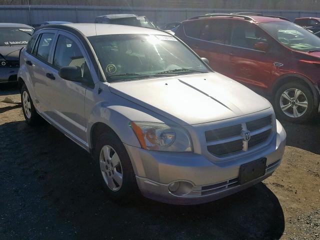 1B3HB28B57D301575 - 2007 DODGE CALIBER SILVER photo 1