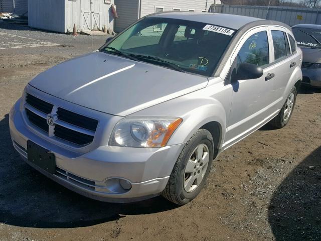 1B3HB28B57D301575 - 2007 DODGE CALIBER SILVER photo 2