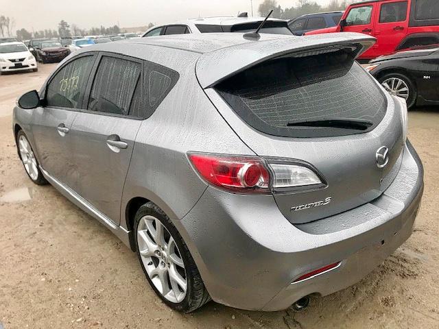 JM1BL1H35A1170306 - 2010 MAZDA SPEED 3 GRAY photo 3