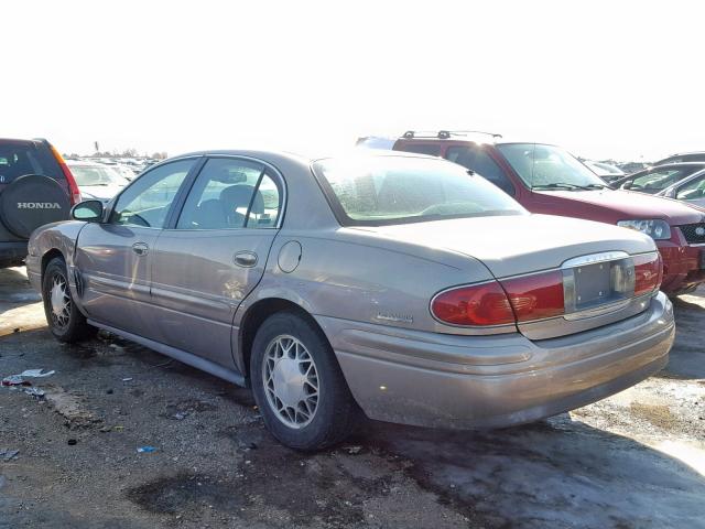 1G4HR54K11U227897 - 2001 BUICK LESABRE LI TAN photo 3