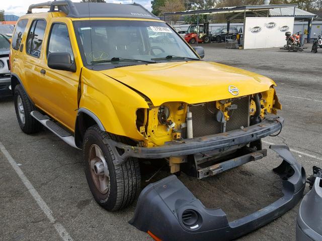 5N1ED28Y53C644947 - 2003 NISSAN XTERRA XE YELLOW photo 1