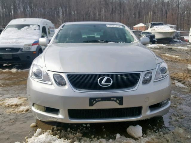 JTHCH96S060005192 - 2006 LEXUS GS GENERAT SILVER photo 9