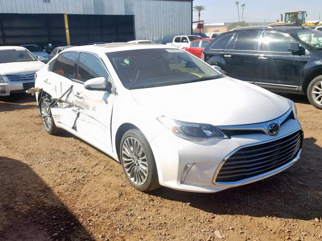 4T1BK1EB5GU239626 - 2016 TOYOTA AVALON XLE WHITE photo 1