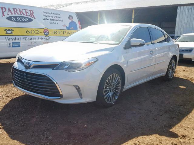 4T1BK1EB5GU239626 - 2016 TOYOTA AVALON XLE WHITE photo 2