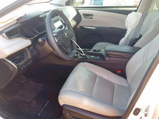 4T1BK1EB5GU239626 - 2016 TOYOTA AVALON XLE WHITE photo 5