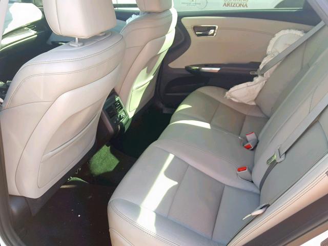 4T1BK1EB5GU239626 - 2016 TOYOTA AVALON XLE WHITE photo 6