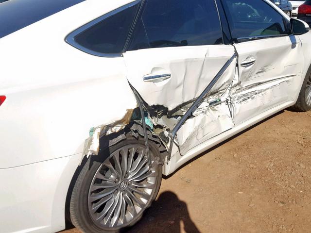 4T1BK1EB5GU239626 - 2016 TOYOTA AVALON XLE WHITE photo 9