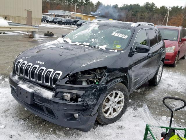 1C4PJMCS9FW794714 - 2015 JEEP CHEROKEE L BLACK photo 2