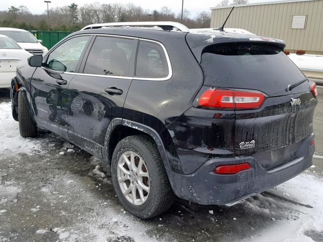 1C4PJMCS9FW794714 - 2015 JEEP CHEROKEE L BLACK photo 3