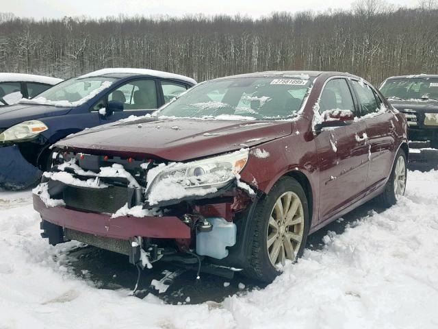 1G11D5SLXFF104927 - 2015 CHEVROLET MALIBU 2LT BURGUNDY photo 2