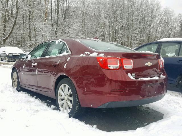 1G11D5SLXFF104927 - 2015 CHEVROLET MALIBU 2LT BURGUNDY photo 3