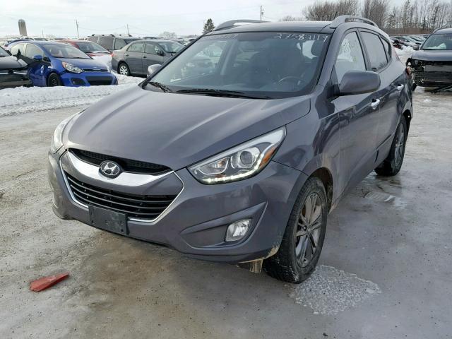 KM8JU3AG3FU053276 - 2015 HYUNDAI TUCSON LIM GRAY photo 2