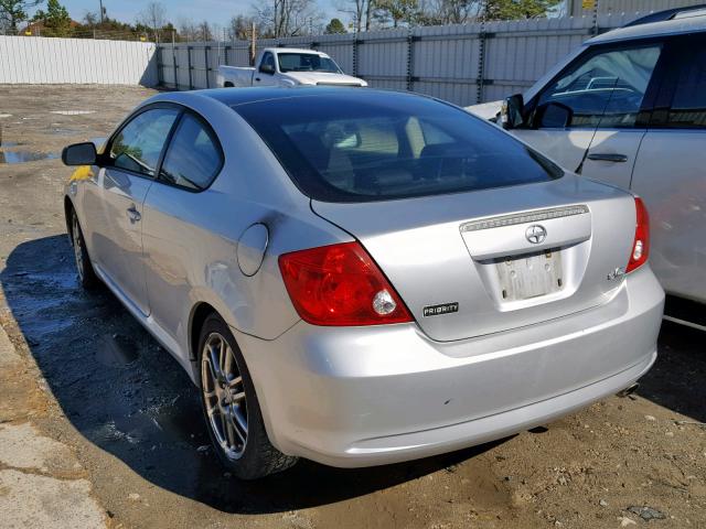 JTKDE177970146251 - 2007 TOYOTA SCION TC SILVER photo 3