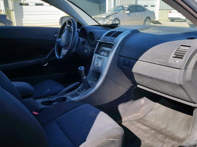 JTKDE177970146251 - 2007 TOYOTA SCION TC SILVER photo 5