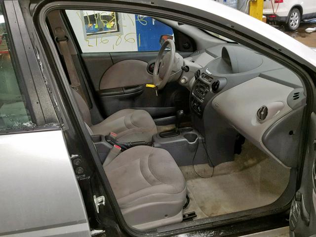 1G8AJ52F23Z142697 - 2003 SATURN ION LEVEL SILVER photo 5