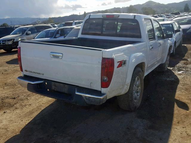 1GCHTDFE1B8126893 - 2011 CHEVROLET COLORADO L WHITE photo 4