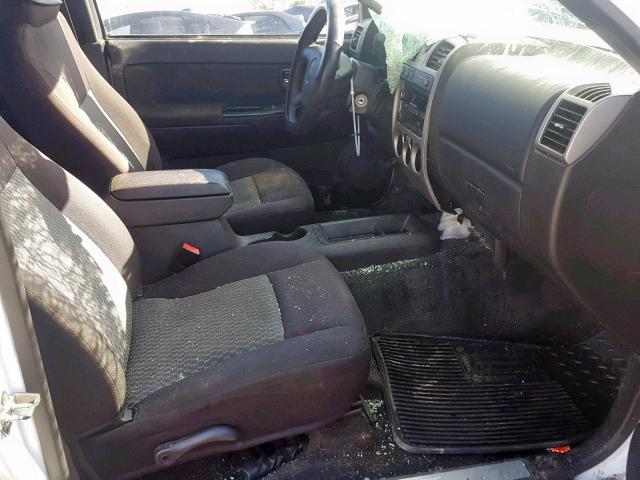 1GCHTDFE1B8126893 - 2011 CHEVROLET COLORADO L WHITE photo 5
