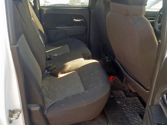 1GCHTDFE1B8126893 - 2011 CHEVROLET COLORADO L WHITE photo 6