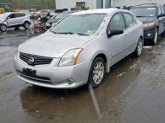 3N1AB6AP5CL733913 - 2012 NISSAN SENTRA 2.0 SILVER photo 2