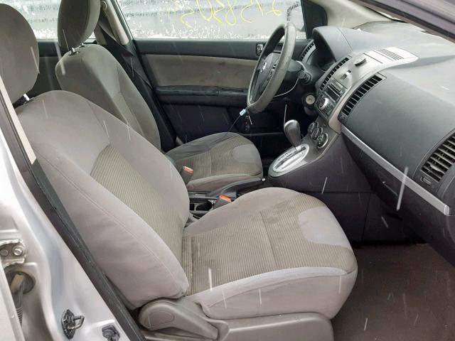 3N1AB6AP5CL733913 - 2012 NISSAN SENTRA 2.0 SILVER photo 5