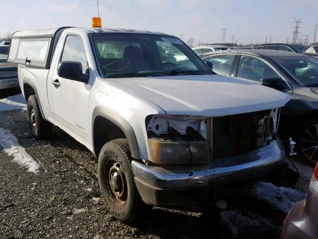 1GCDT146X58245670 - 2005 CHEVROLET COLORADO WHITE photo 1