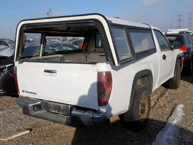 1GCDT146X58245670 - 2005 CHEVROLET COLORADO WHITE photo 4