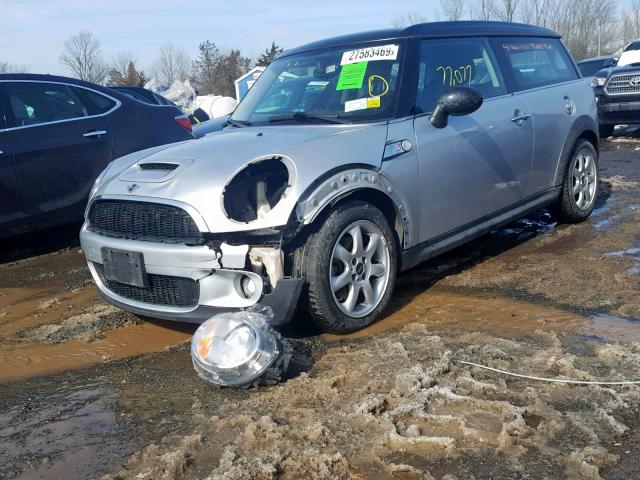 WMWMM3C50ATP75166 - 2010 MINI COOPER S C SILVER photo 2