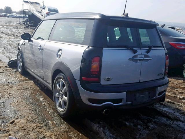 WMWMM3C50ATP75166 - 2010 MINI COOPER S C SILVER photo 3