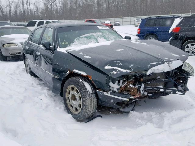 1LNHM82W32Y639593 - 2002 LINCOLN TOWN CAR S GREEN photo 1