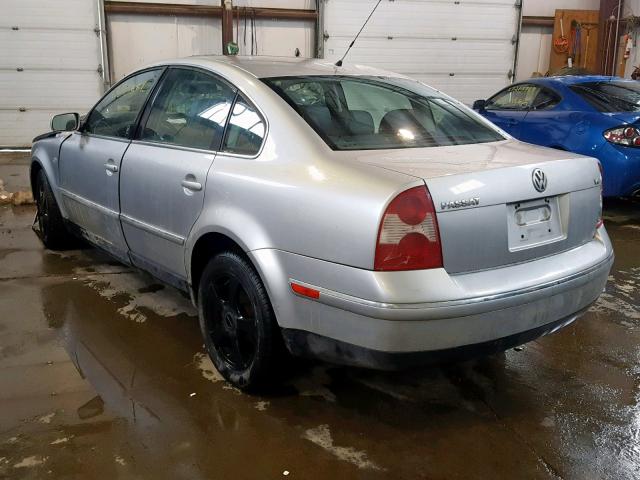 WVWRH23B92P120253 - 2002 VOLKSWAGEN PASSAT GLX 银色 照片 3