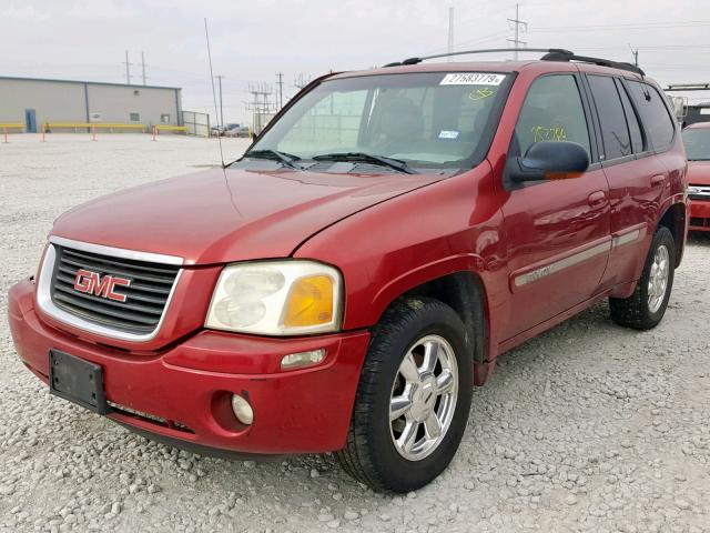 1GKDS13S132301355 - 2003 GMC ENVOY BURGUNDY photo 2