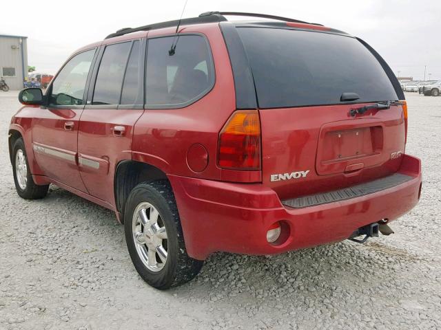 1GKDS13S132301355 - 2003 GMC ENVOY BURGUNDY photo 3